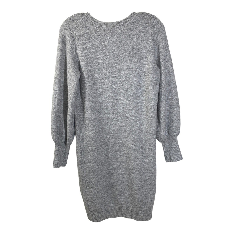 Vero Moda Flirty Bodycon Sweaterdress Women Medium‎ Gray Soft Stretch EUC - Picture 2 of 6